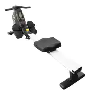 [EU Direct] LIFEFIT RMM7200 Rowing Machine 100kg Max Load Capacity Folding Adjustable Machine with LCD Digital Monitor F