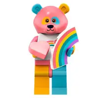在飛比找蝦皮購物優惠-LEGO 樂高 71025人偶包 彩虹熊人 （全新未拆）高雄