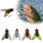 Bionic Fly Fishing Bait,Fly Hook Soft Bait Add Fish Gear Fishing Attractant F1C2