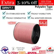 1200M Roll Polytape Electric Stainless Steel Fence Wire Temporary Fencing Kit