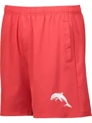 Dolphins NRL Adult Training Shorts
