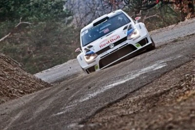 Jari Matti Latvala Miikka Anttila Volkswagen Polo R WRC on t- 2014 Rally Photo 2