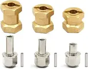 Modification Accessories Metal Hexagon Wheel Widening Adapter for TRX4 RC4WD D90 D110 Axial Scx10 90046(15mm)