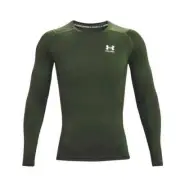 UNDER ARMOUR HeatGear Core Men's Compression T-Shirt Green Size Small NEW