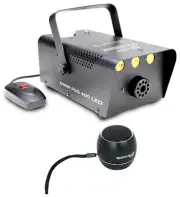American DJ Eliminator Lighting Amber Fog 400 LED Fog Machine+Bluetooth Speaker