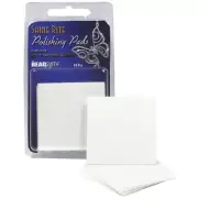 Polishing Pads, 10 BeadSmith Shine Rite Pre-Treated 2" Square Cellular Foam