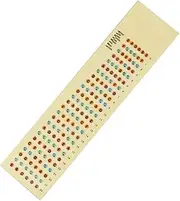 Totority Guitar Chord Stickers Scale Stickers for Fretboard Fretboard Decals Guitar Scale Decals No Residue for Beginners