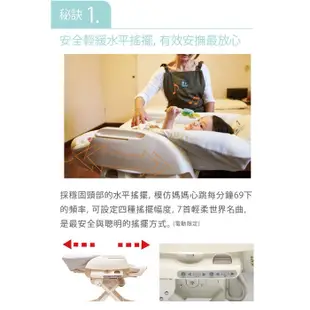 康貝 Combi Letto ST款 電動安撫餐椅搖床 電動餐搖椅【麗緻寶貝】