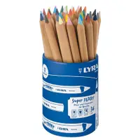 在飛比找蝦皮商城優惠-LYRA三角原木色彩鉛筆/ 17.5cm/ 36支入/ 筆桶