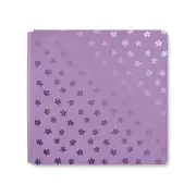 Creative Memories 12x12 Springtime Soiree Hyacinth Shimmer Foiled Album Cover