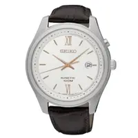 在飛比找PChome24h購物優惠-SEIKO 極簡人動電能時尚腕錶/5M82-0BC0J/SK