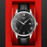 在飛比找momo購物網優惠-【TISSOT 天梭 官方授權】TRADITION 經典時尚