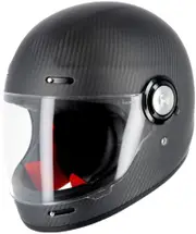 Helstons Naked Full Face Mat Carbon Helmet, black-carbon, Size S for Men Black Carbon