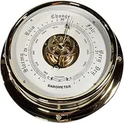 air Pressure Gauge Manometer Traditional Barometer Features an Adjustable Pressure Change Indicator (Color : A) (Color : B)