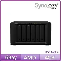 在飛比找樂天市場購物網優惠-【六顆希捷4TB組合】群暉 Synology DS1621-