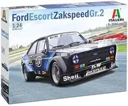 Italeri 1:24 Scale Ford Escort Zakspeed Gr.2 Model Kit