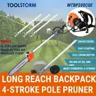4-STROKE Backpack Chainsaw Chain Saw Tree Pruner Lawn Grass Edger Brush Cutter