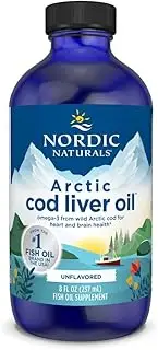 [Nordic Naturals] Arctic CLO, Heart and Brain Health, and Optimal Wellness, Unflavored, 8 Fl Oz