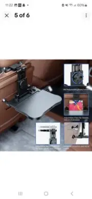 Car Seat Tray Table - Foldable Car Kids Passenger Roadtrip Eating Food Backseat