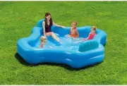 Intex Inflatable 2-Seat Swim Center Family Lounge Pool