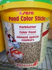 New Sera Pond Color Sticks Pellet Food 1.5kg, the best quality pond fish food!