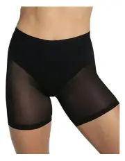 [Leonisa] Truly Undetectable Sheer Tummy Control Short in Black