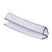 Brixwell 100' Clear Vinyl Roll for Jalousie Louver Window 3/16" Slats