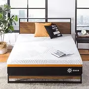 Zinus King Mattress 3 Zone Hybrid Deluxe Cool Adaptive Fabric Copper Memory Foam Pocket Spring Bed Comfort