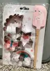 Stephen Joseph Unicorn Cookie Cutters & Spatula Set