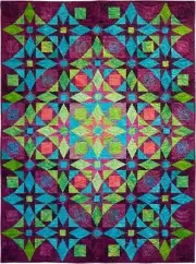 Quilt Kit - Mariner - 51" X 69" Bits & Pieces Batik Throw Quilt - Top & Binding