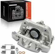 [A-premium] Disc Brake Caliper with Bracket Compatible with Volvo XC60 2010-2017 S60 2011-2018 XC70 2008-2016 S80 V60 V70 Rear Right Passenger Side