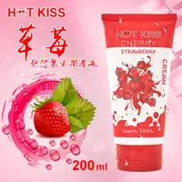 在飛比找PChome24h購物優惠-【亞柏林】HOT KISS‧草莓 熱戀果味潤滑液 200ml