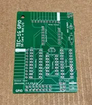 SD Card & 8bit I/O for the TEC-1G - PCB Only without Testers