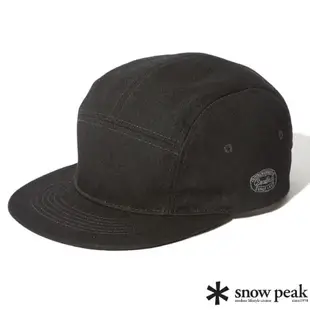 【日本 Snow Peak】TAKBI Denim Cap 丹寧棒球帽.牛仔布鴨舌帽/AC-23AU10501BK 黑色