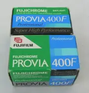 Fujifilm Fujichrome Pro 400 & 400F expired 35mm color slide film - 3 rolls
