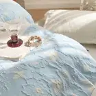 Bedding set 4 pcs winter warm milk velvet duvet cover flat sheet 2 pillowcases