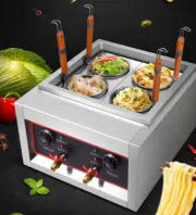 4 Holes Noodles Cooker Machine Electric Pasta Cooking Machine Pasta Maker