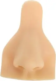 ASAKKURA Multi Use Nose Model for Piercing Practice Jewelry Display Durable Fake Face Training Tool Tone for Body Part Training and Posing