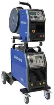 WELDCLASS FORCE 395MST Pulse MIG / Stick / TIG Welder - FORCE WC-395MSTK1
