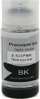Generic 522 Black Ink Bottle T522 for EPSON ET2710 ET4700 ET2720 ET1110 ET2810 ET4800