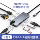 typec擴展塢蘋果手機適用于MacBookPro筆記本電腦HDMI轉換器VGA拓展USB 【林之舍】