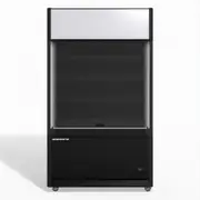 Skope OD1100N Open Deck Fridge - High Sign - Black - OD1100N.HS-BLACK