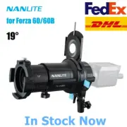 Nanlite 19° Focusing Optical Spotlight Snoot Zooming Lens Light For Forza 60/60B
