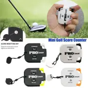 Mini Golf Score Shot Stroke Counter Clicker with Dial Resetting Tool/KeyChain