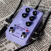 MOOER R7 X2 Reverb Guitar Effects Pedal 14 Stereo Reverb Atmosphere/Spring/Hall
