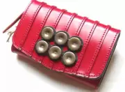 Sengoku Busho Series Sanada Yukimura Rokumonsen Short Wallet Limited Black Red