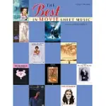 THE BEST IN MOVIE SHEET MUSIC: EASY PIANO