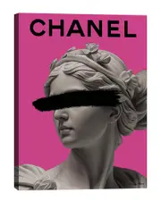 Goddess Athena In Chanel Wall Art