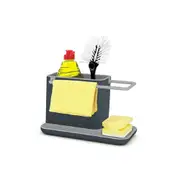 Joseph & Joseph Kitchen 21cm Sink Organiser Caddy Container Storage Dark Grey