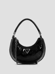 GUESS Women's Black Zalina Small Hobo Bag